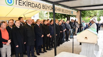 Amasya Valisi Önder Bakan'ın kayınpederi Mehmet Erkanlı Hayrabolu'da toprağa verildi
