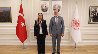 Bakan Işıkhan, DİSK Genel Başkanı Çerkezoğlu ile gündemi değerlendirdi
