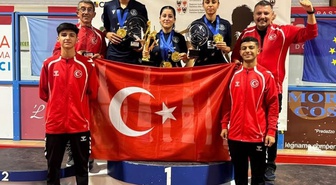 Bingöllü Elif Aday, Avrupa Gençler Bocce Raffa Şampiyonası'nda altın madalya kazandı