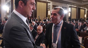 Dursun Özbek, Ali Koç'un koltuğuna oturdu