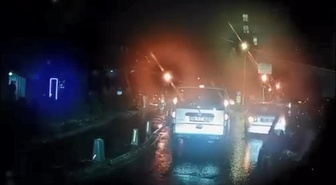 Eyüpsultan'da uzlaşan sürücüler, geri manevra sonrası kavgaya tutuştu
