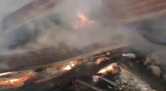 Hakkari Yüksekova'da aynı evin çatısında iki gün sonra yeniden yangın çıktı