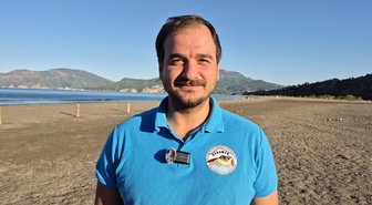 İztuzu'nda 495 yuvadan yaklaşık 30 bin caretta yavrusu denize ulaştırıldı
