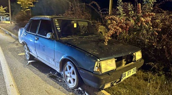 Kastamonu'da kamyon ve iki otomobilin karıştığı zincirleme kazada 1 kişi yaralandı