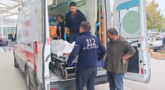 Konya Beyşehir'de kamyon kasasından düşen kişi yaralanarak hastaneye kaldırıldı
