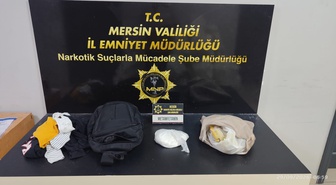 Mersin'de narkotik operasyonunda 3 şüpheli tutuklandı, 706 gram metamfetamin bulundu
