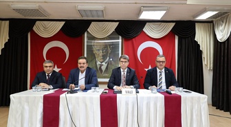 Merzifon’da muhtarlar toplantısı yapıldı