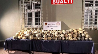 MSB, Van hudut hattında 412 kilo 741 gram uyuşturucu ele geçirildiğini duyurdu