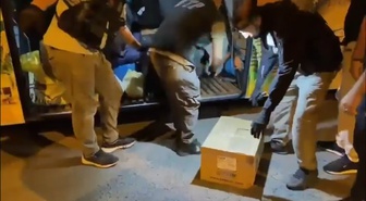 Şanlıurfa'da polis, otobüs bagajında 39 kilo 700 gram skunk buldu