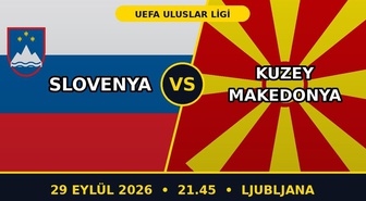 Slovenya Kuzey Makedonya maçı hangi kanalda, Slovenya Kuzey Makedonya maçı nereden CANLI izlenir?