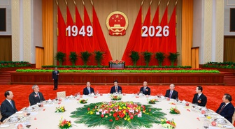 Wang Huning, 77. kuruluş yıldönümü resepsiyonunda yurtsever cephe için çağrı yaptı