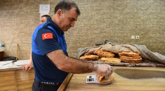 Zabıta, Siverek'te fırın denetimlerinde kurallara uymayan 5 işletmeye ceza uyguladı