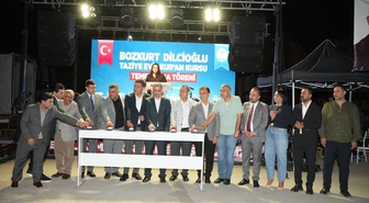 Adana Kozan'da Bozkurt-Dilcioğlu Taziye Evi ve Kur'an Kursu'nun temeli törenle atıldı