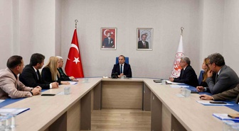 Aydın Çine'de okul güvenliği toplantısı Kaymakam Erdoğan başkanlığında yapıldı