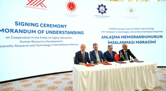 Azerbaycan ve Türkiye arasında savunma sanayisinde eğitim ve teknoloji işbirliği mutabakatı
