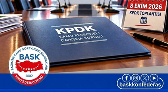 BASK, 8 Ekim'deki KPDK öncesi kamu çalışanları ve emeklilerin taleplerini açıkladı