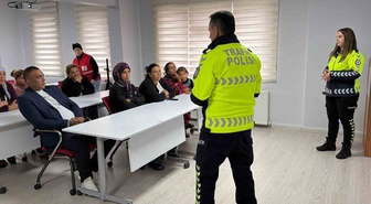 Bolu’da atık toplayıcılarına ‘güvenli patpat’ eğitimi