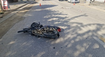 Hatay Samandağ'da iki motosiklet çarpıştı, yaralanan sürücüler hastaneye kaldırıldı