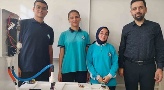 Kebanlı öğrenciler su tasarrufu projesiyle 11 bin 233 başvuru arasından finale kaldı