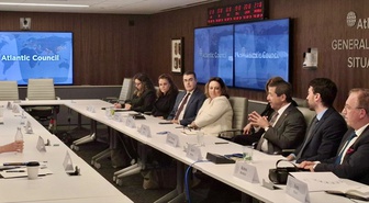KKTC Dışişleri Bakanı Ertuğruloğlu, ABD'de Atlantic Council toplantısına katıldı