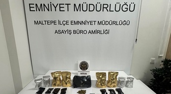 Maltepe ve Kartal'da 770 gram marihuana ve nakit para ele geçirildi, 2 şüpheli tutuklandı