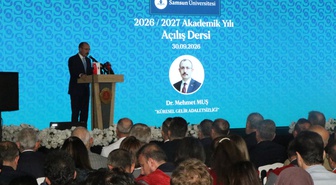 Mehmet Muş, SAMÜ'de gelir adaletsizliğini anlattı, fahri doktora aldı