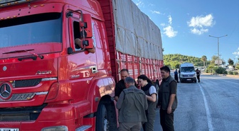 Mersin Silifke'de orman suçlarına karşı yol kontrolü yapıldı