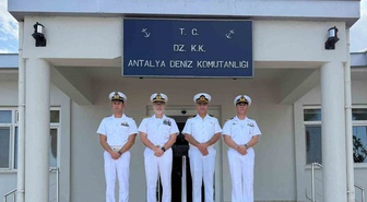 MSB, İtalya fırkateyni ITS Luigi Rizzo'nun Antalya'ya liman ziyareti yaptığını bildirdi