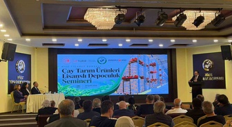 Rize'de çayda lisanslı depoculuk semineri sektör temsilcileriyle yapıldı