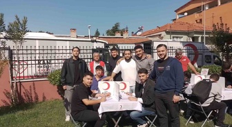 Sarıgöl Meslek Yüksekokulu öğrencileri Kızılay’a kan bağışında bulundu