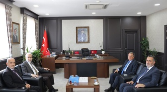 Tekirdağ İl Müftüsü Bilgiç, Kapaklı'da din hizmetlerini Kaymakam Gürdal ile görüştü