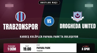 Trabzonspor Drogheda maçı ne zaman, saat kaçta ve hangi kanalda?