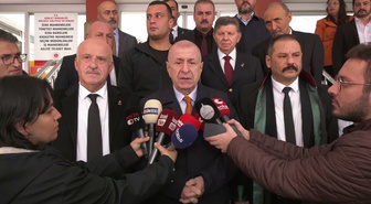 Ümit Özdağ'ın 'tehdit' davası 4 Kasım'a ertelendi, suç vasfı hakarete döndü