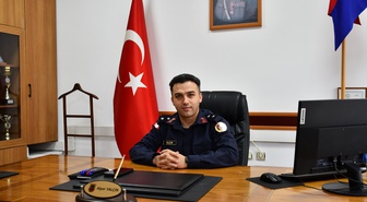 Üsteğmen Alper Yalçın Vezirköprü İlçe Jandarma Komutanı olarak göreve başladı