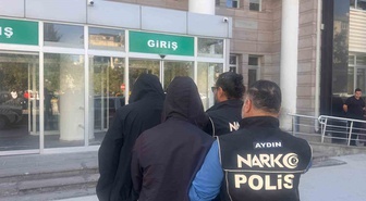 Aydın Kuşadası'nda uyuşturucu operasyonunda 2 şüpheli tutuklandı