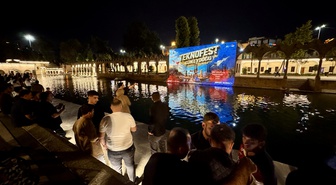 Balıklıgöl, TEKNOFEST Güneydoğu'da mapping gösterisine ev sahipliği yapıyor