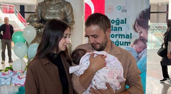 Bilkent Şehir Hastanesi'nde normal doğum standı açıldı, yılda 14 bin doğum yapılıyor