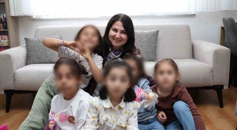 Düzce Valisi'nin eşi Elif Makas, koruma altındaki çocukların evini ziyaret etti