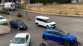 Elazığ'da iki otomobilin çarpıştığı kazada 1 kişi yaralandı