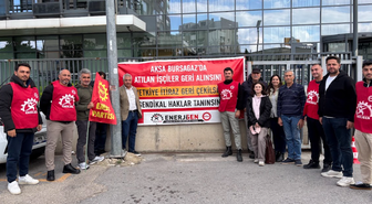 EMEP Genel Başkanı Seyit Aslan’dan Bursagaz işçilerine ziyaret: Genel grevler, genel direnişler örgütlemeliyiz
