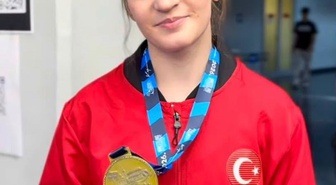 Erzincan İl Özel İdaresi sporcuları U15 Balkan Şampiyonası'nda iki madalya kazandı