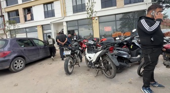Eskişehir'de çalınan motosiklet, takip cihazı sayesinde tamir dükkanında bulundu
