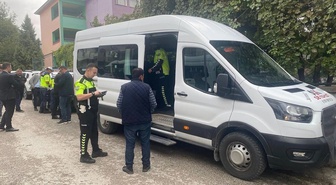 Kargı'da okul servis personeline eğitim verildi, araçlar denetlendi
