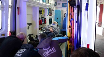 Kars'ta HAP tatbikatında 10 yaralı için acil müdahale süreçleri test edildi