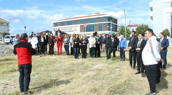 Kırklareli Adliyesi'nde yangın tatbikatında başsavcı ve personel tüple müdahale etti