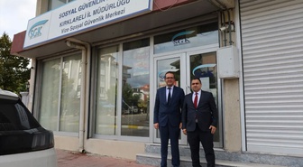 Kırklareli'de sağlık toplantısı düzenlendi ve yeni SGK müdürüne ziyaret yapıldı
