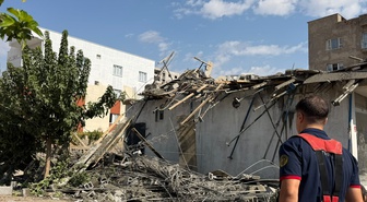 Şırnak Cizre'de ikinci kat beton dökümünde çökme oldu, 5 kişi yaralandı