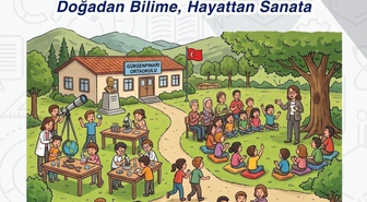 Bartın'da Köy Akademisi projesiyle köy okulunda bilim ve sanat etkinlikleri yapılacak