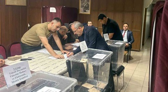 Bayburt TSO'da Süleyman Seyhan tek adaylı seçimde yeniden başkanlığa seçildi