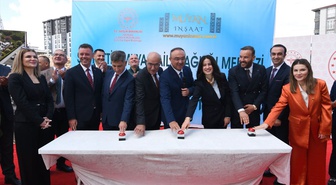 Çorlu'da Muyan'ın aile sağlığı merkezinin temeli atıldı, ona Şükran Beratı verildi